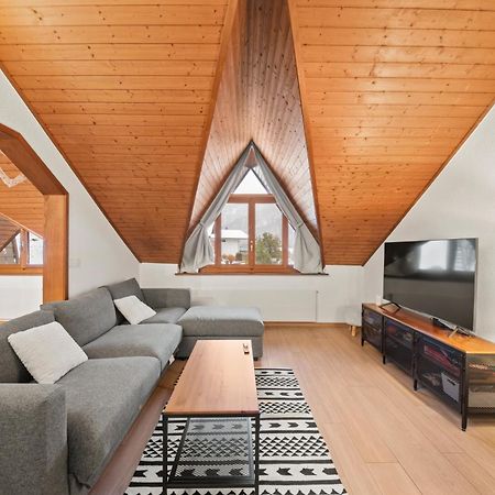 Cosy Appartement Lumineux Et Spacieux A Charmey Eksteriør bilde