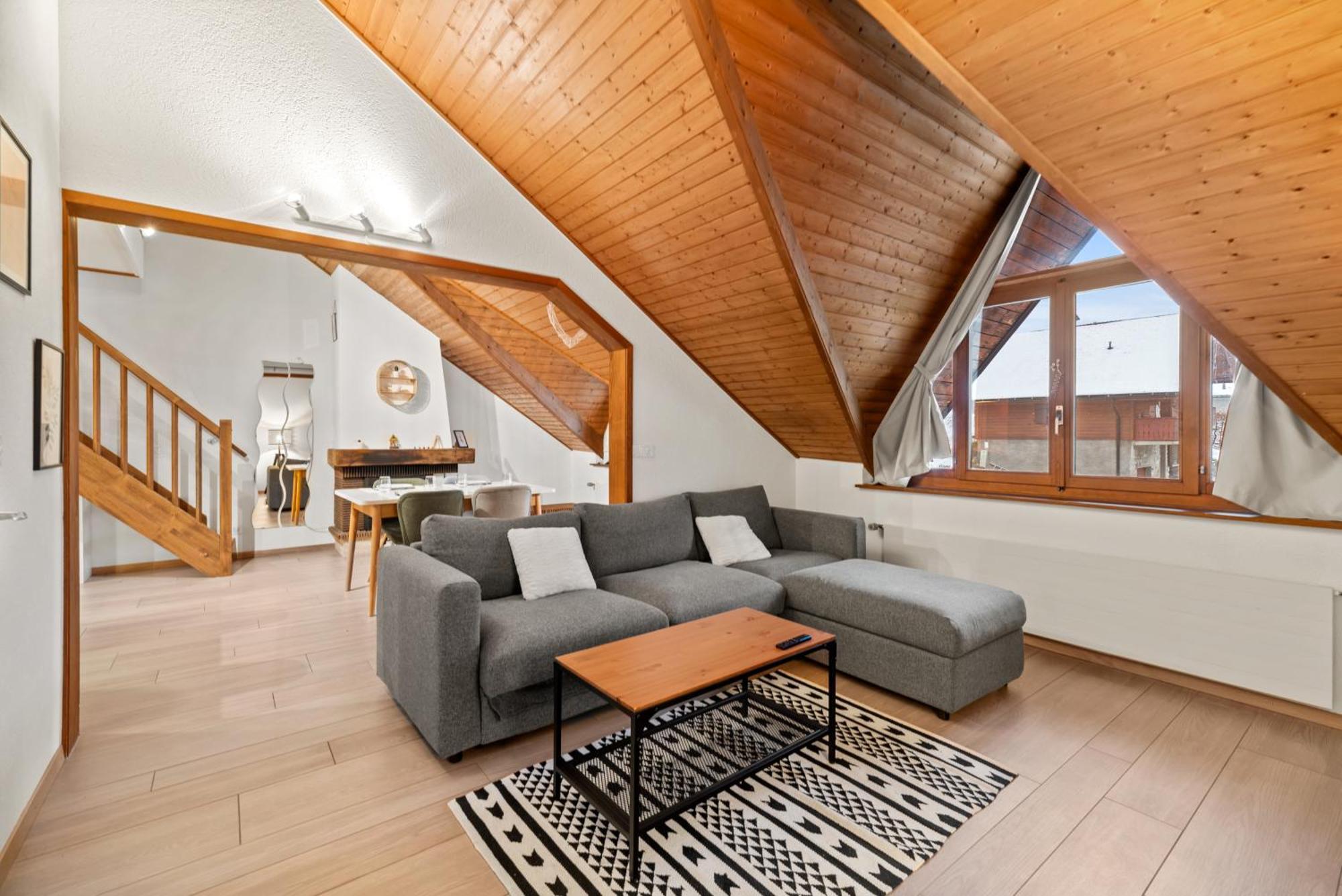 Cosy Appartement Lumineux Et Spacieux A Charmey Eksteriør bilde